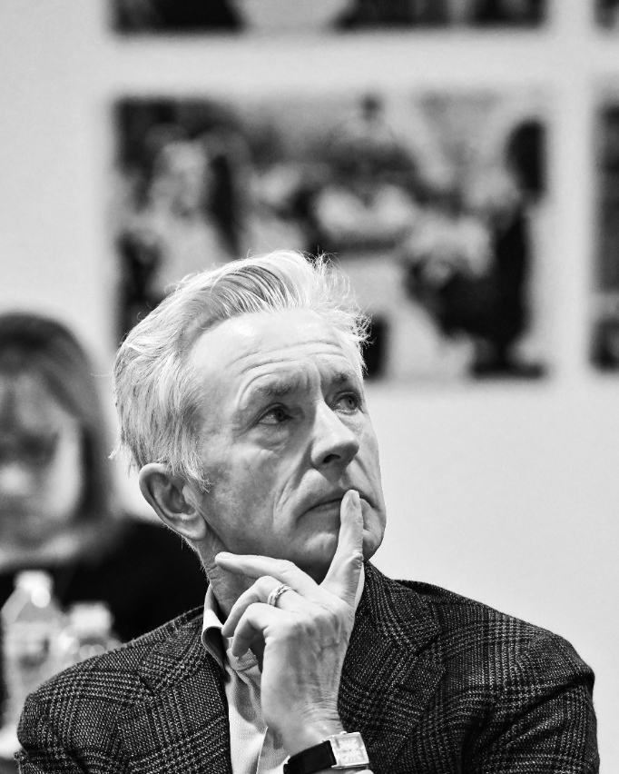Hein Knaapen listening thoughtfully