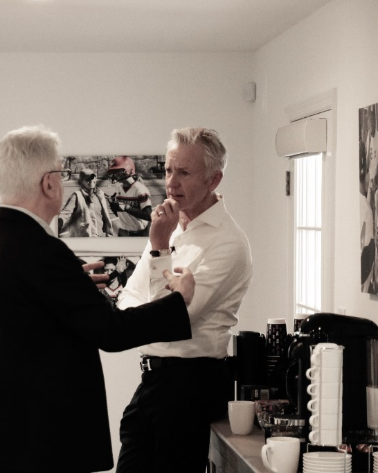 Hein Knaapen in conversation with Sandy Ogg